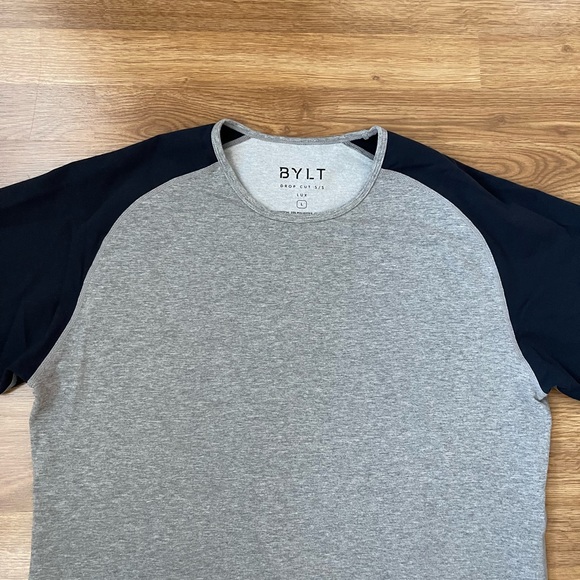 BYLT Drop Cut Lux Baseball Tshirt - Picture 4 of 11